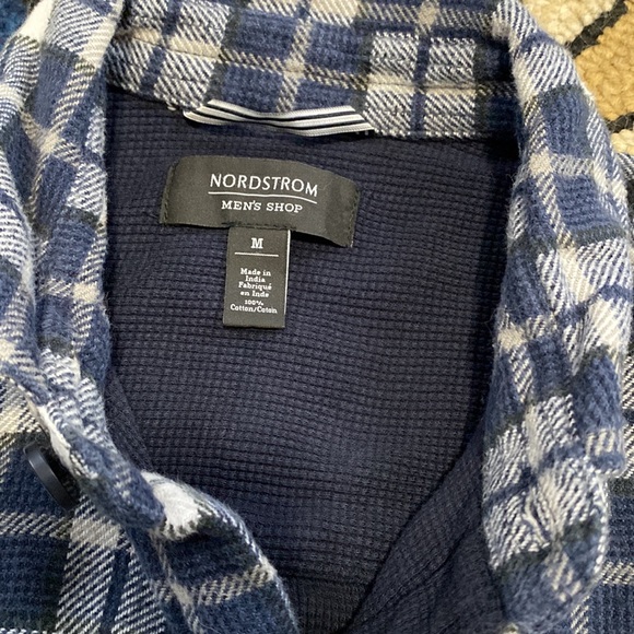 Men’s flannel jacket with thermal lining - Picture 2 of 2